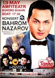 Bahrom Nazarov - Buxorodagi konsert dasturi 2015 смотреть онлайн