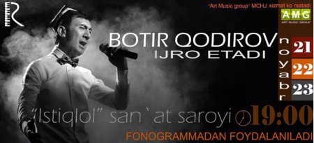 Botir Qodirov - 2015-yilgi konsert dasturi смотреть онлайн